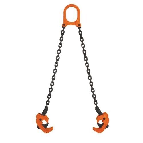 Unicraft Ganci a Catena 2 Trefoli Ganci Sollevamento 1T Presa 0 – 25mm