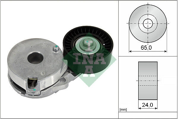 INA 534 0733 10 Tendicinghia, Cinghia Scanalata per Alpine, Nissan, Renault