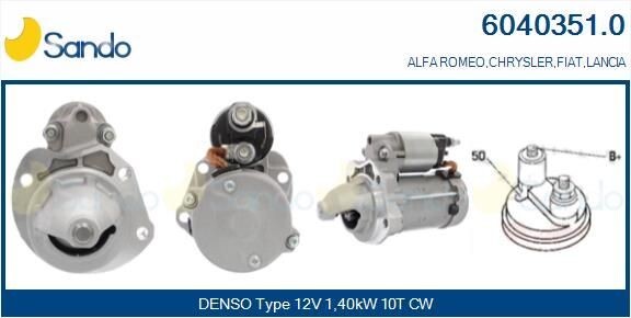 SANDO 6040351.0 - Motorino avviamento