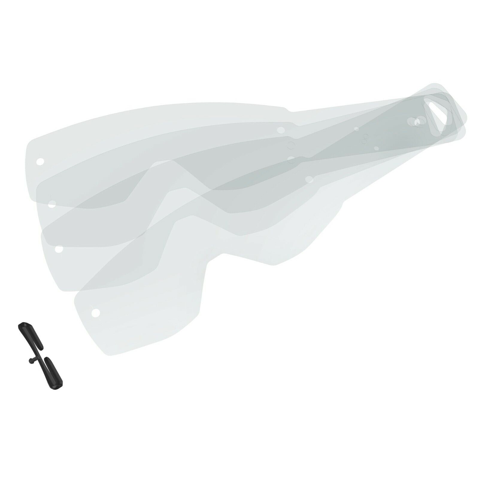 Lenti a Strappo Scott Hustle MX Tear Offs