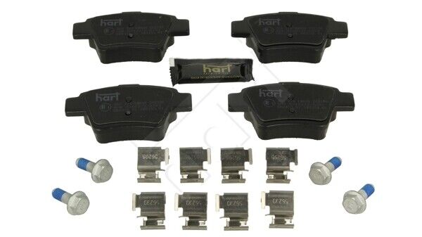 HART 260 375 Set Pastiglia Freno, Freno a Disco per Citroën, Peugeot