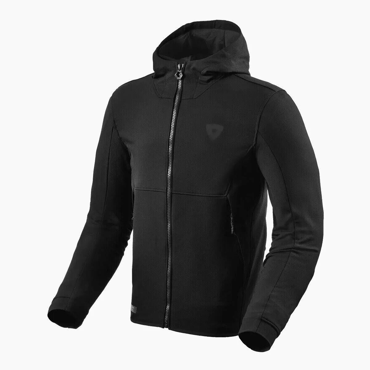Giacca moto REVIT Parabolica tg XL nero urban elasticizzata protezioni REV'IT