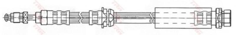 PHB438 TUBO FRENO FORD FORD 1201141, FORD 1437504, FORD 2S612078AE, FORD 2S61207