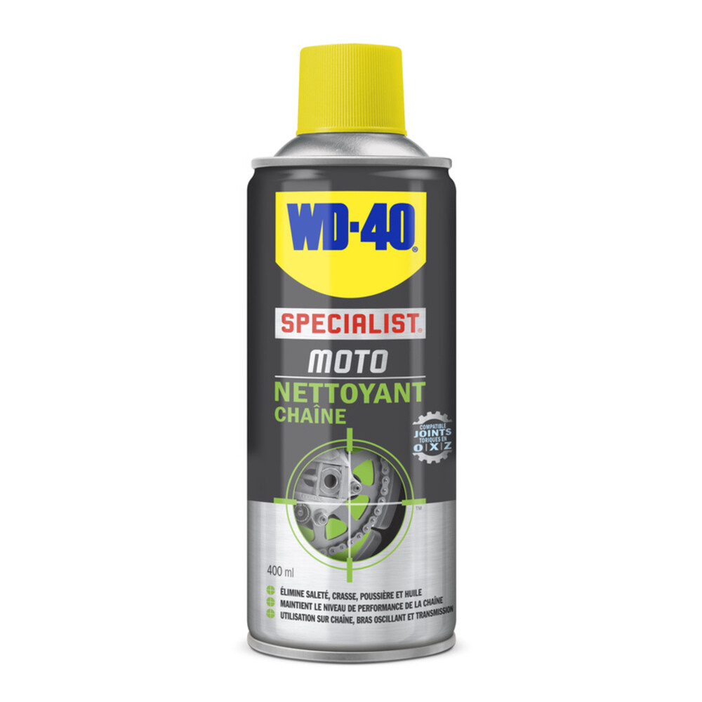 Spedizione Gratuita Spray Pulitore Catene WD-40 400Ml Per Moto Ricambi