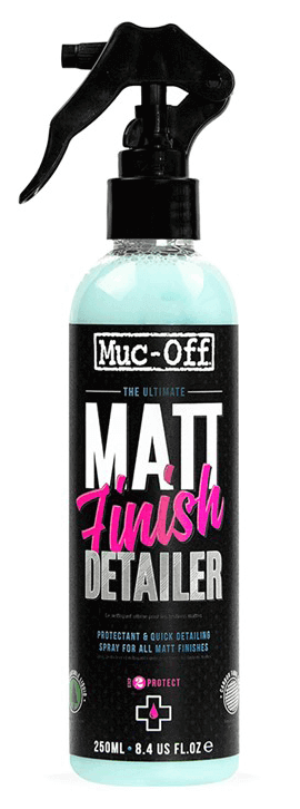 MUC-OFF Spray protettivo e detergente per superfici MATT FINISH DETAILER 250 ML