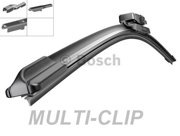 Spatola Spazzola Tergicristallo MULTI-CLIP BOSCH AEROTWIN AM15U 3 397 008 562