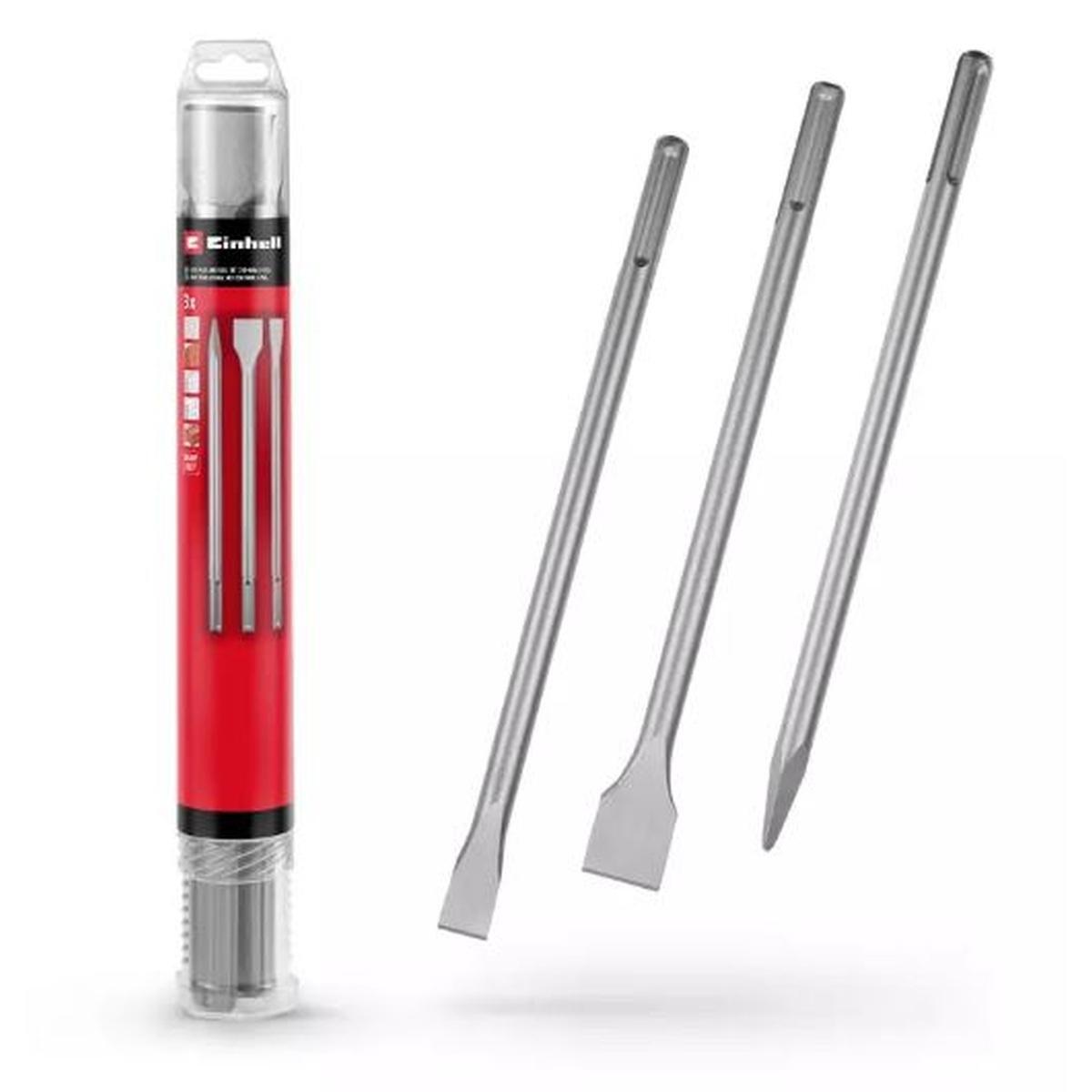 PROMO EINHELL 49190110 - SET DI 3 SCALPELLI SDS MAX 400MM