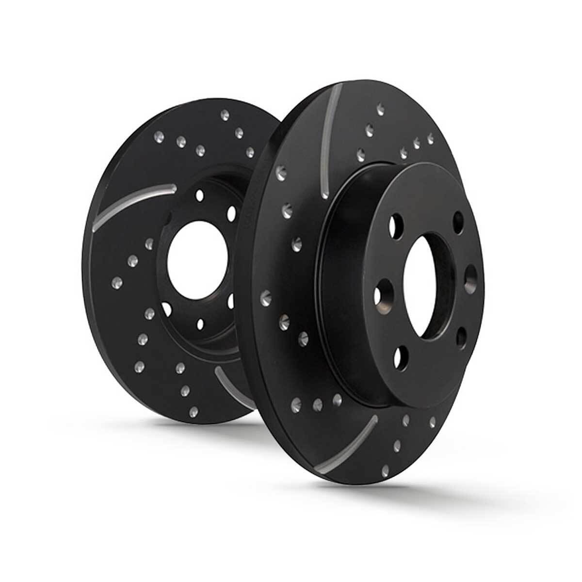 Disco freno sportivo EBC Turbo Groove Disc EBC113899 per Chevrolet HHR anteriore