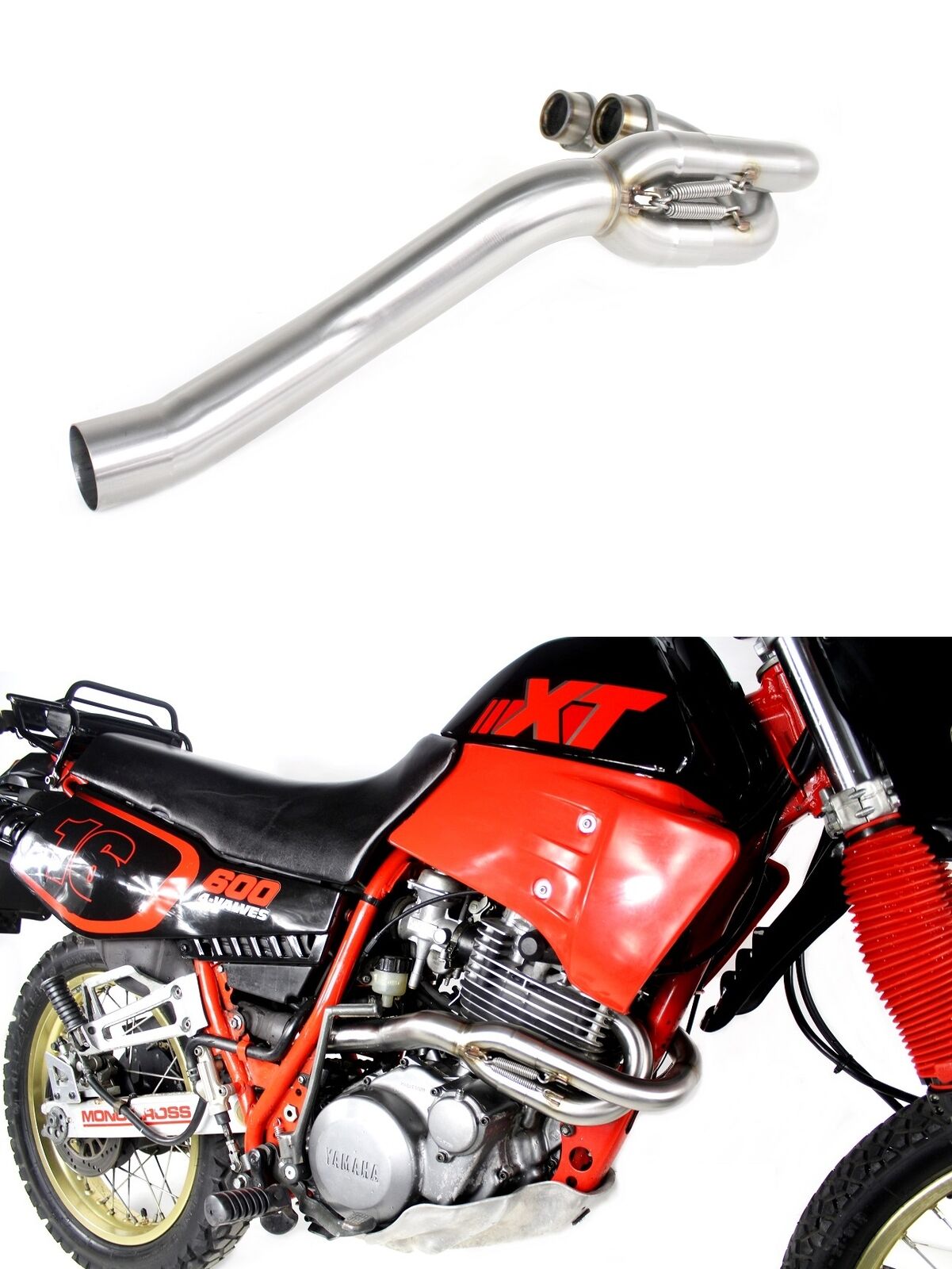 XT 600 1987 - 1989 2KF  Collettore di scarico  DOMINATOR
