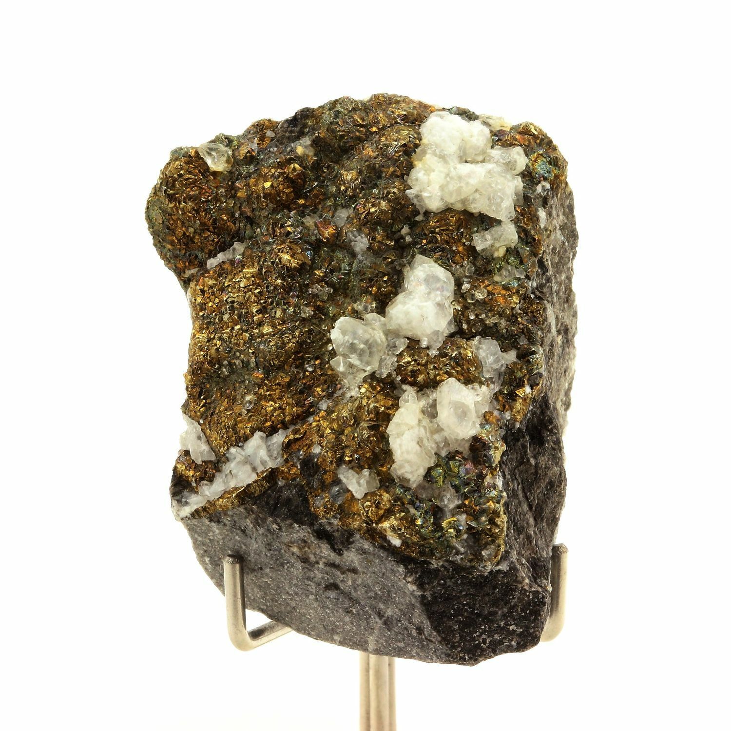 Calcopirite + Calcite 272.30 Ct. Anduze, Gard, Francia