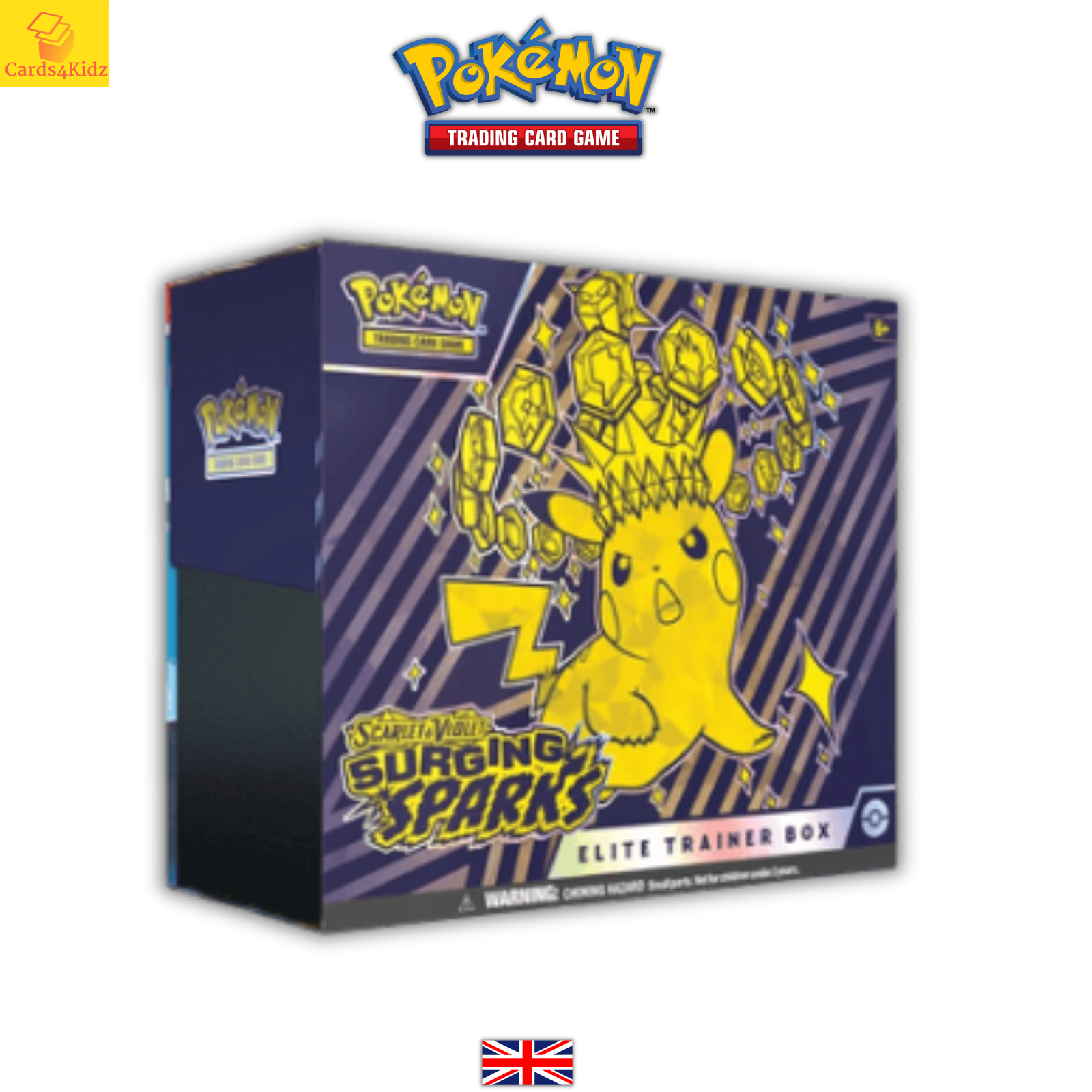 Pokemon Surging Sparks Elite Trainer Box ETB SV08 English Card New Sealed Preord