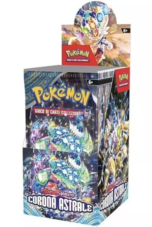 POKÉMON CORONA ASTRALE BOX SIGILLATO 18 BUSTE (IT)