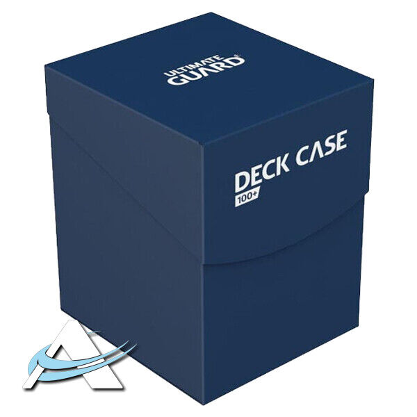 Deck Box Case ULTIMATE GUARD 100+ Blu / Blue Portadeck Portamazzi ANDYCARDS
