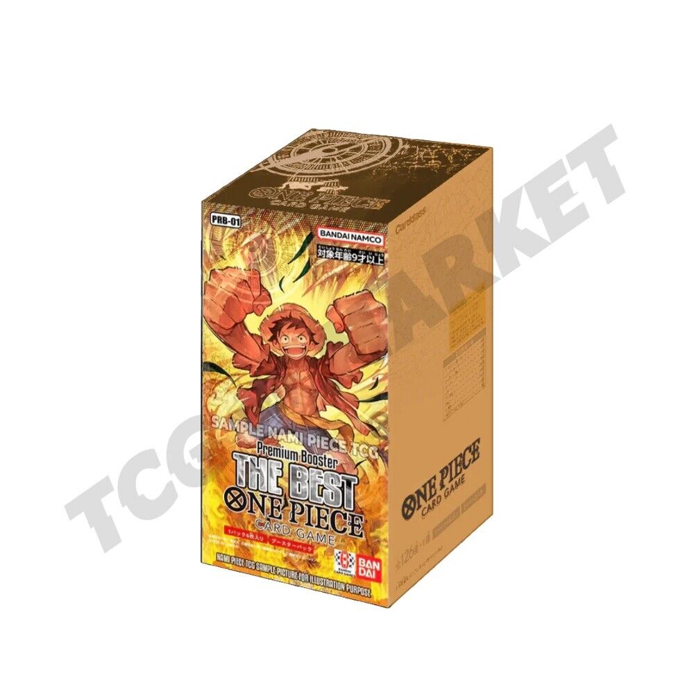 One Piece The Best PRB-01 Premium Booster Box Jap Sealed
