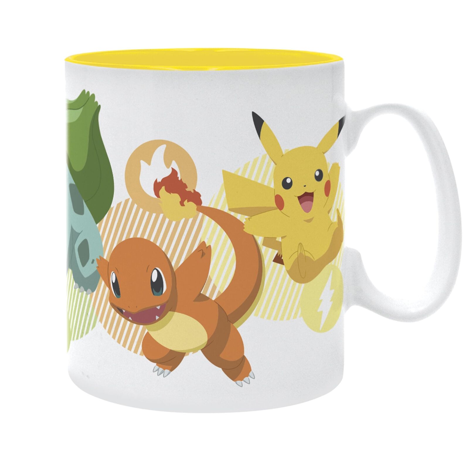 Pokemon Mug Pikachu And Starters Subli Box Tazza Ceramica 460ml ABYSTYLE