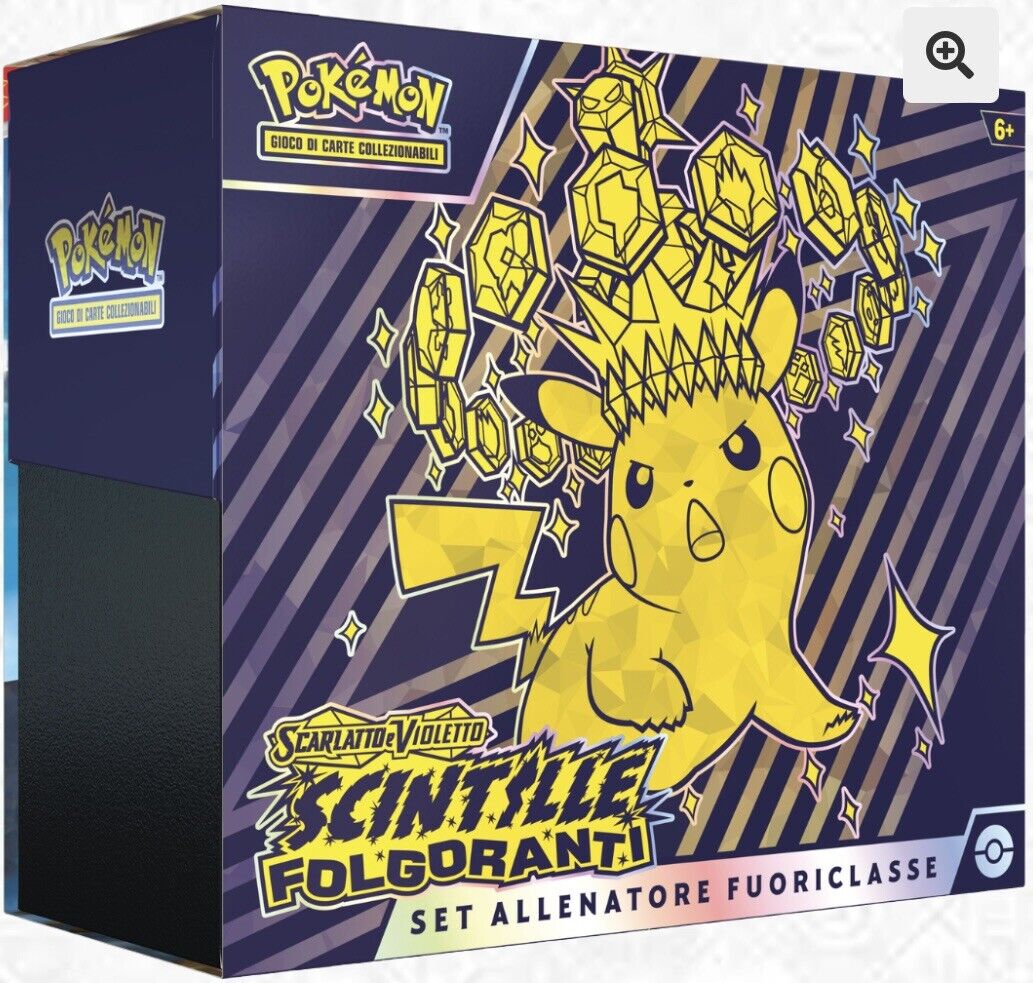 PREORDINE 08-11-2024: POKÉMON SCINTILLE FOLGORANTI SET ALLENATORE (ETB - IT)