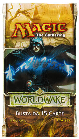 WOTC Magic: The Gathering Worldwake busta 15 carte (IT)