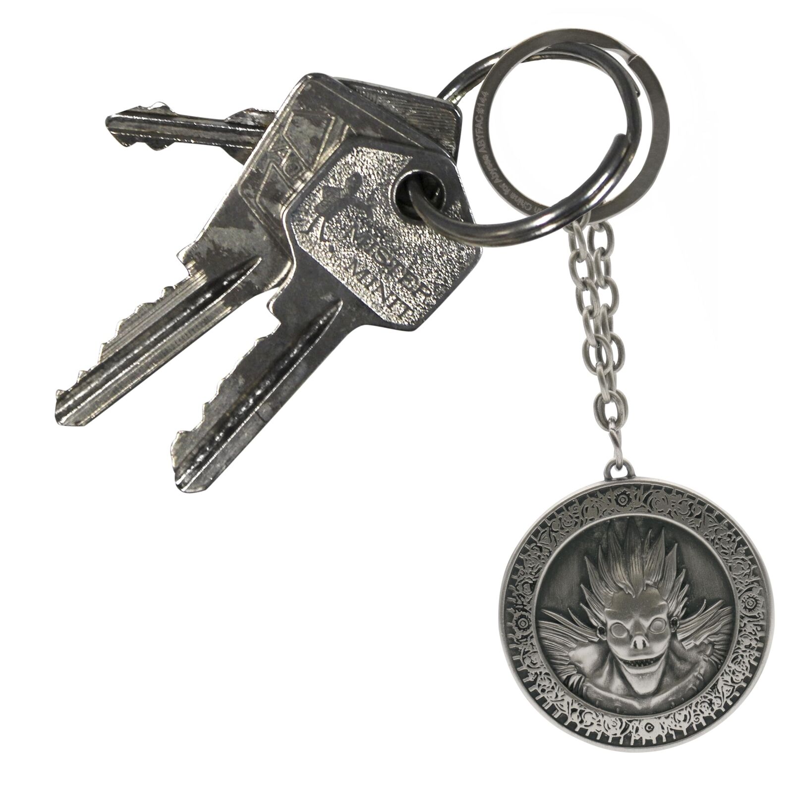 Death Note Keychain 3D Ryuk Medal Portachiavi ABYSTYLE