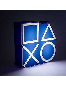 Playstation 2D Icons Lampada Desktop Light Lamp PALADONE PRODUCTS