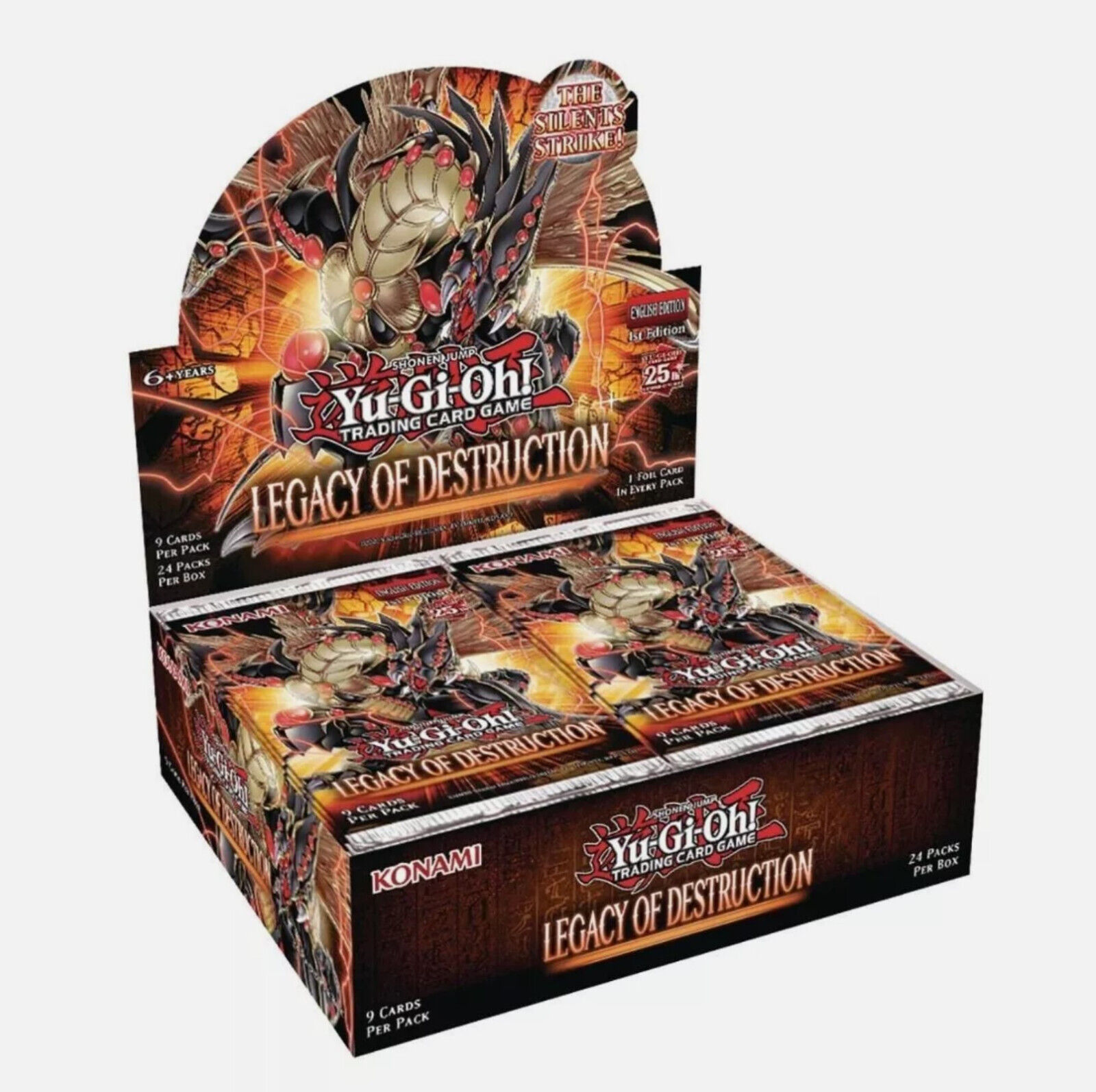 Yu-Gi-Oh! Legacy of Destruction Eredità di Distruzione Box 24 Buste 1st Ed. ITA