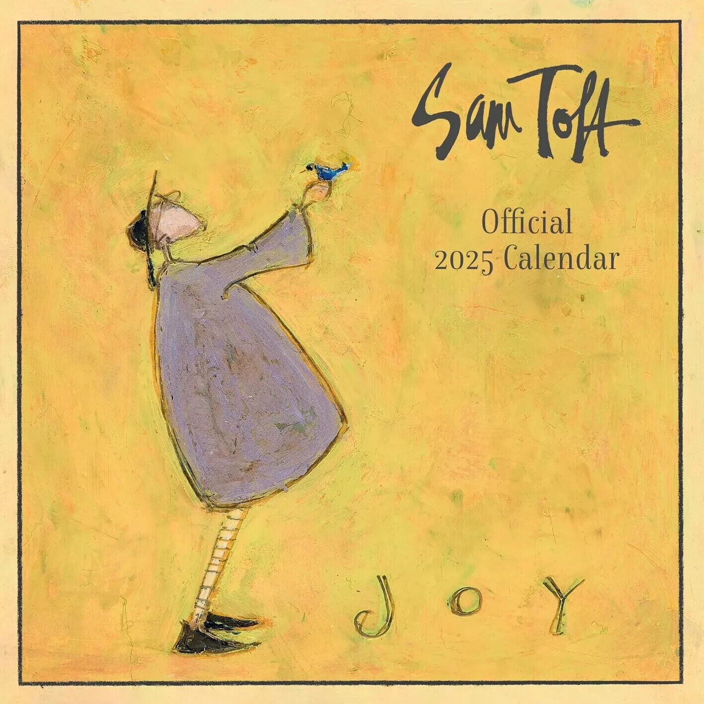 Sam Toft Gioia 2025 Ufficiale Autorizzato Calendario da Parete 30 x 60cm C25048