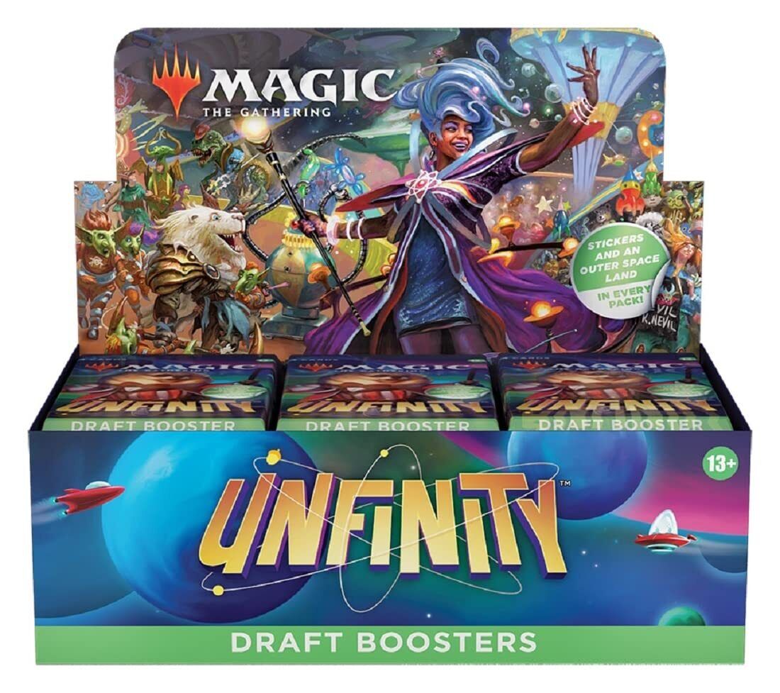 Magic: The Gathering Unfinity Draft Booster Box   36 Packs + Box Topper (505 Mag