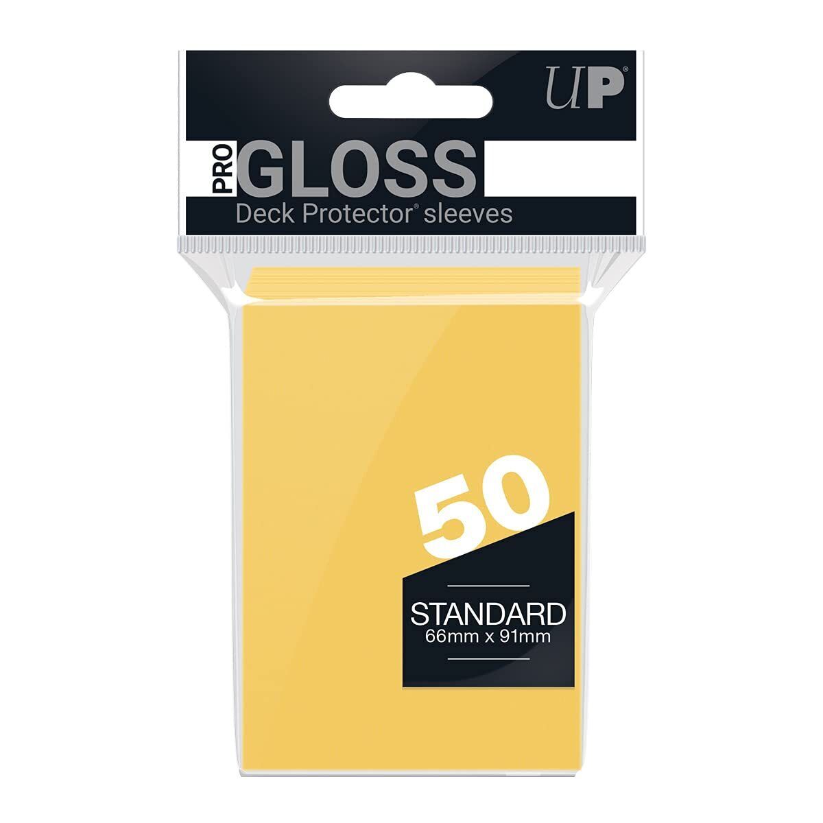 Deck Protector Sleeves: 50 Yellow