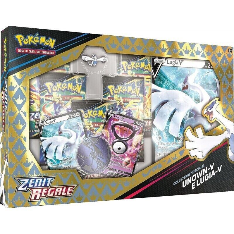 collezione speciale unown v luigia pokémon italian zenit regale pokemon carte