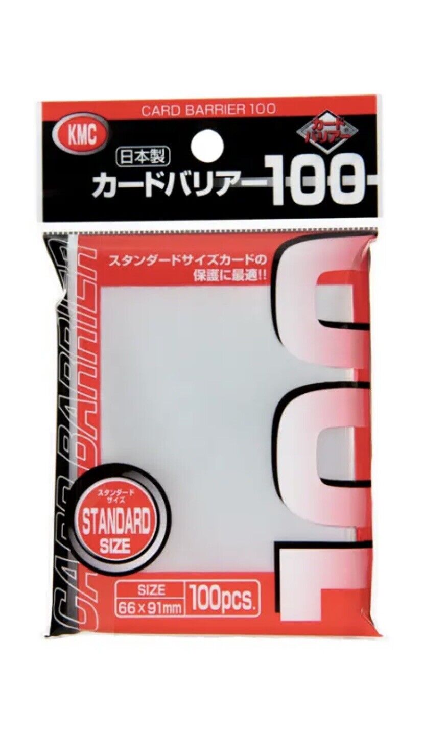 100 sleeves kmc standard size soft bustine protettive pokemon one piece