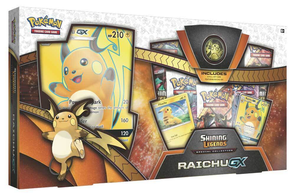 Pokemon SM3.5 Shining Legends Special Collection Raichu- GX (EN)