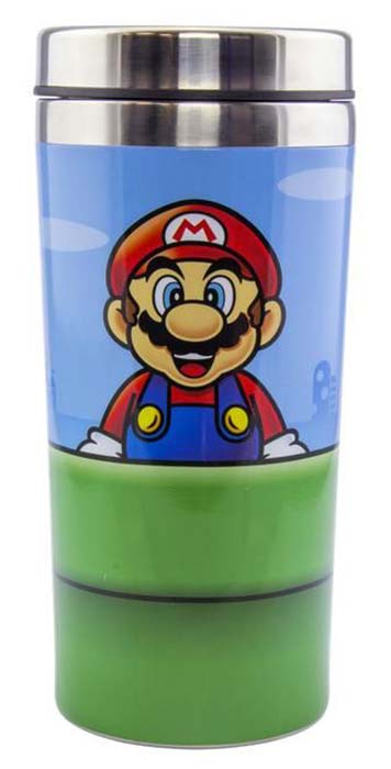 Super Mario & Luigi Borraccia Metallo Metal Water Bottle PALADONE PRODUCTS