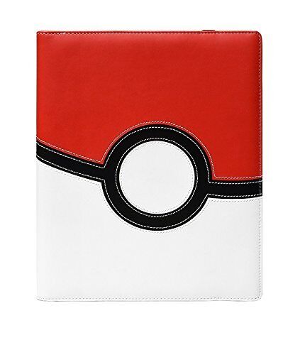 Ultra Pro E-85316 Ultra Pro-9-Pocket Premium PRO Binder- Pokemon Poke Ball, Red/