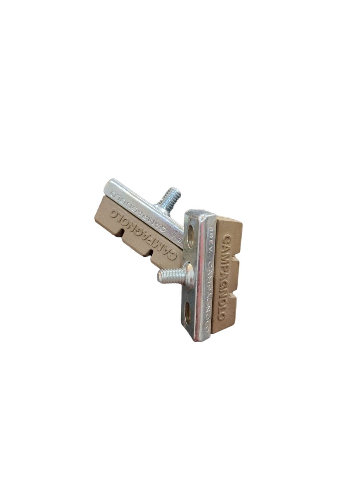 COPPIA PATTINO + PORTAPATTINO FRENO CAMPAGNOLO SUPER RECORD AVORIO