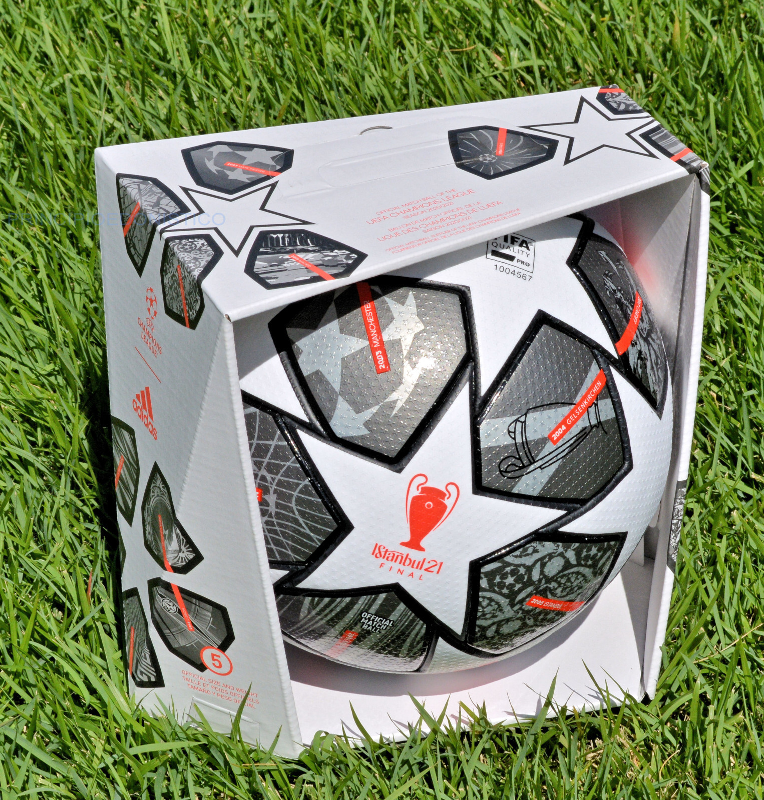 Pallone Adidas Istanbul Final Nuovo Originale Uefa Champions League 2021 Porto