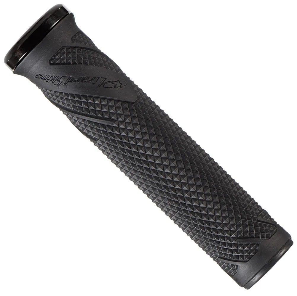 Lizard Skins Coppia di Manopole Wasatch con anello di blocco, Nero