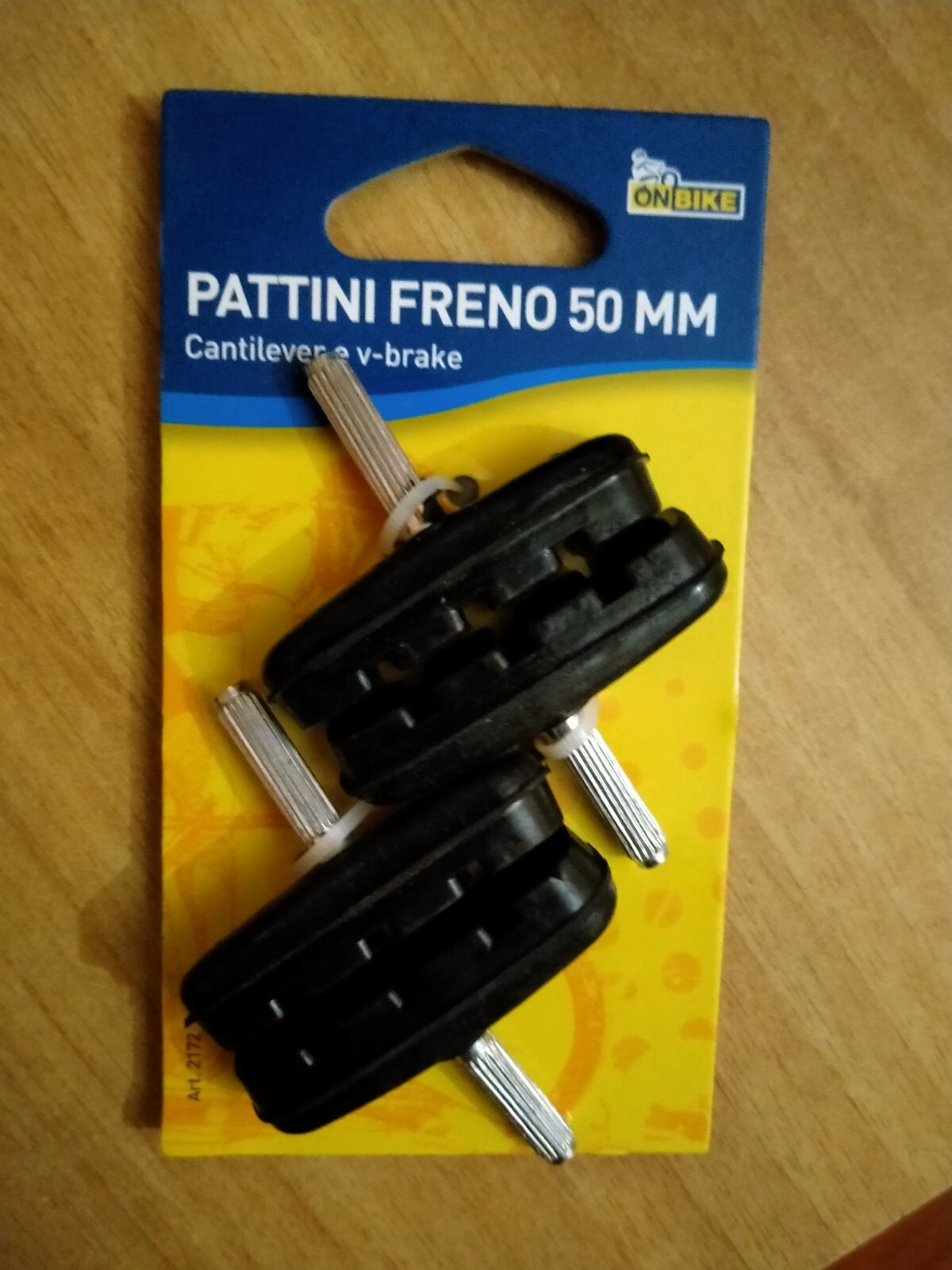 Pattini Freno PF-2 50 mm per Freni Cantilever o “V”