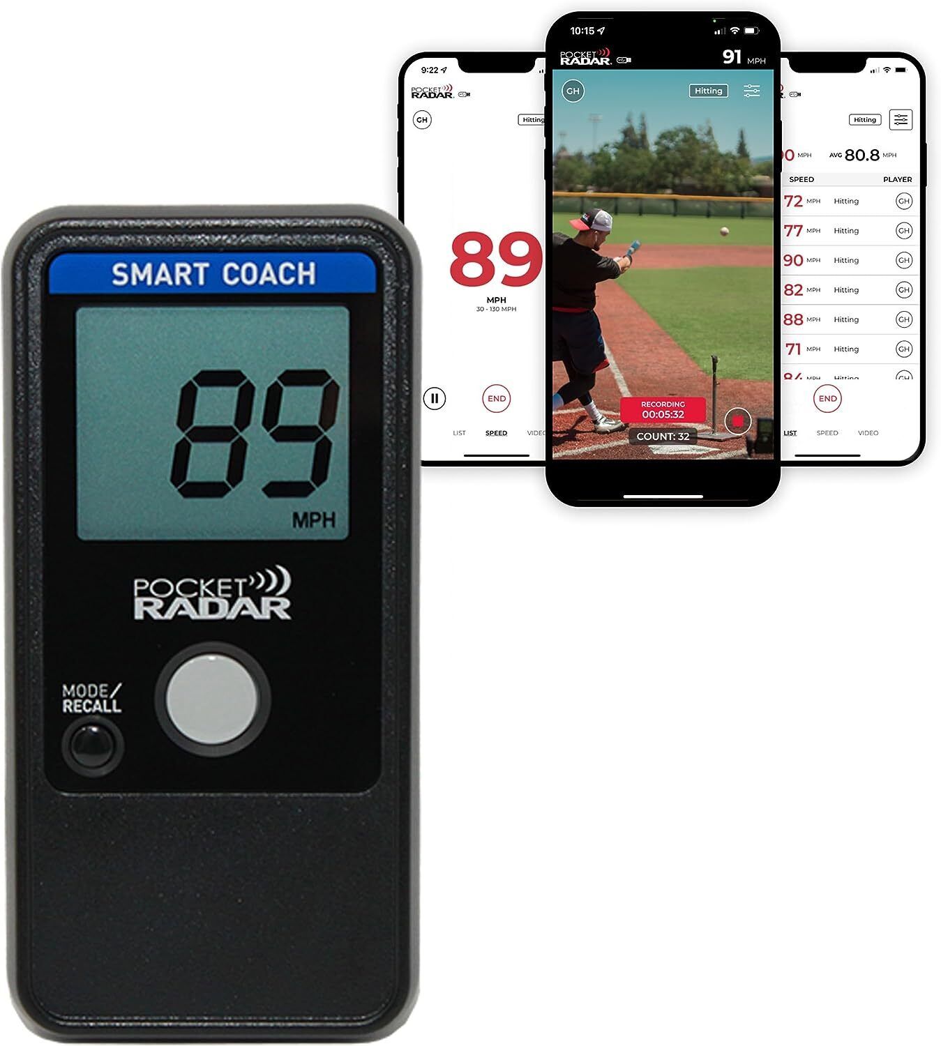 Pocket Radar SR1100 Smart Coach Radar Allenamento Sistema