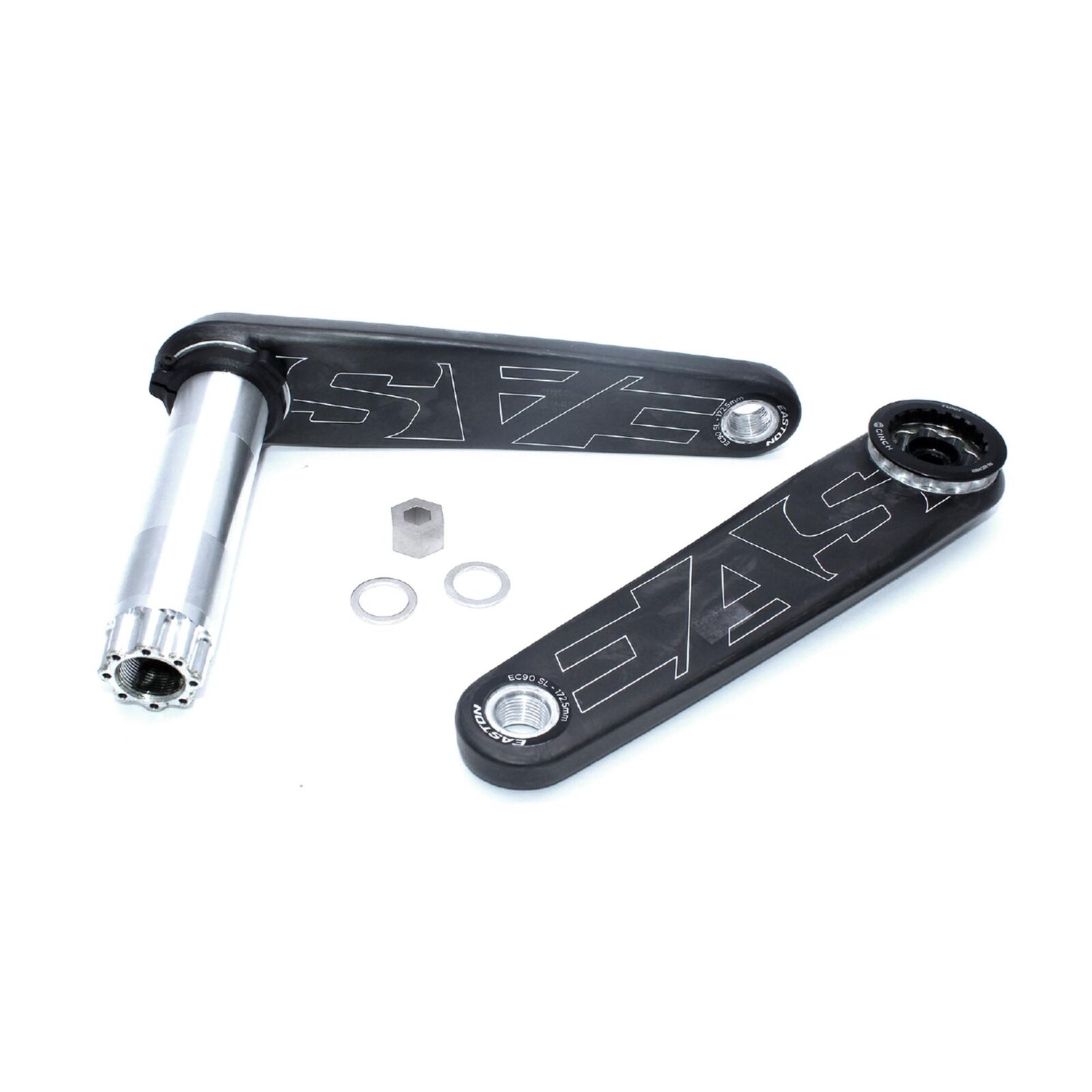 Easton Manivelles Ec90 Sl-175 (Sans Boitier), Manovelle Unisex Adulto, Nero, 175