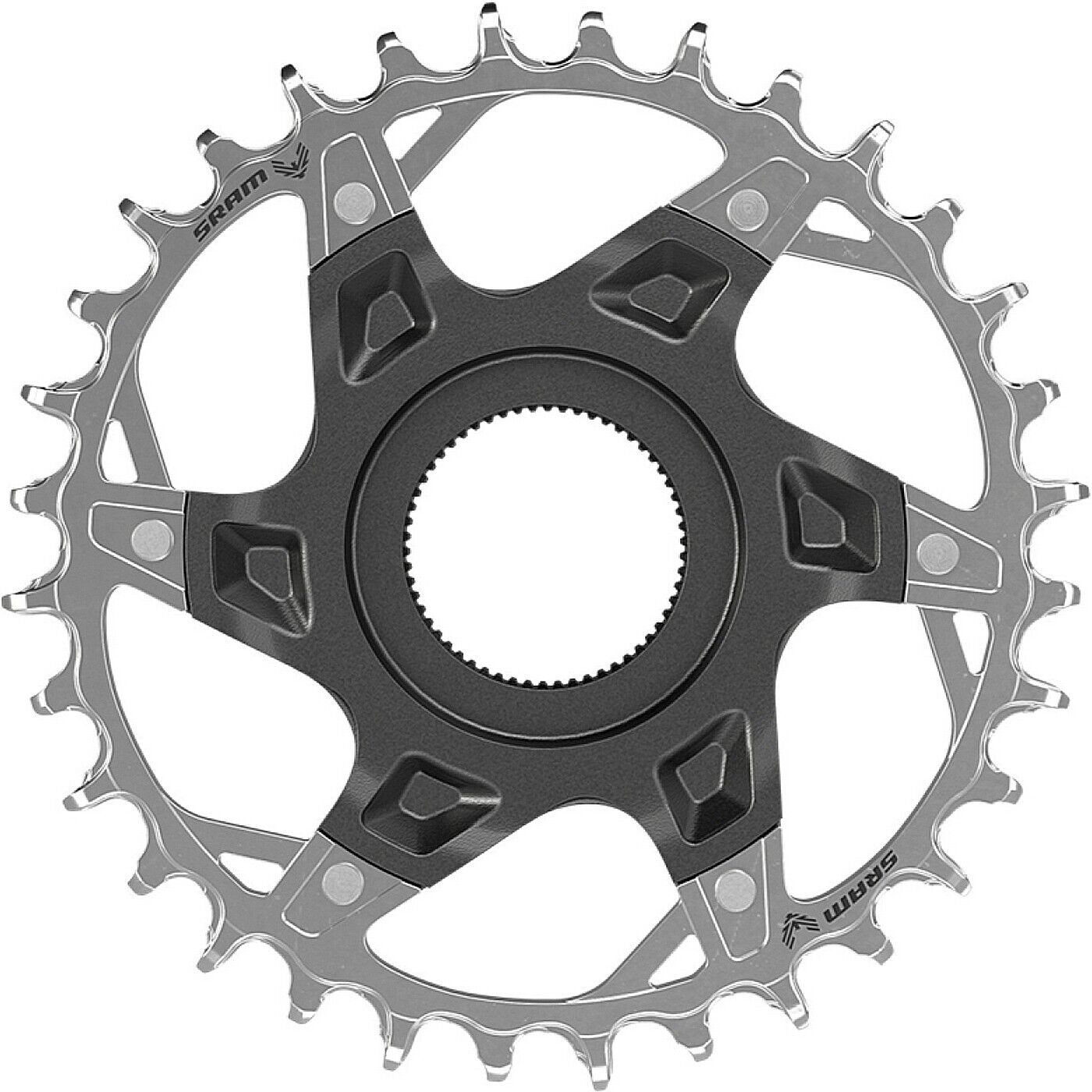 Corona Sram Kettenblatt T-Type XX Eagle Fazua 32T in Alluminio per Montaggio Dir