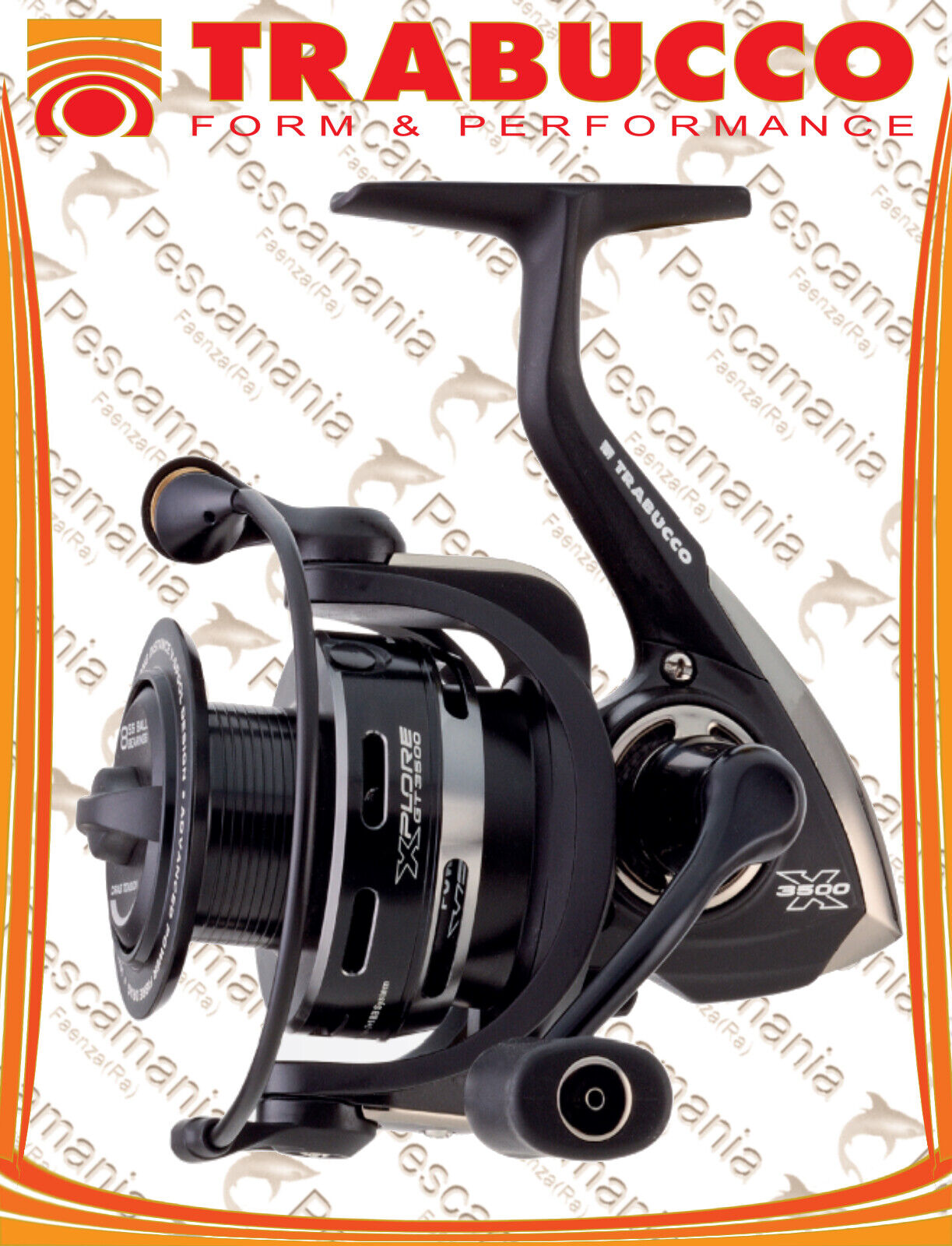 Mulinello Trabucco XPLORE GT 2500 match fishing feeder ledgering