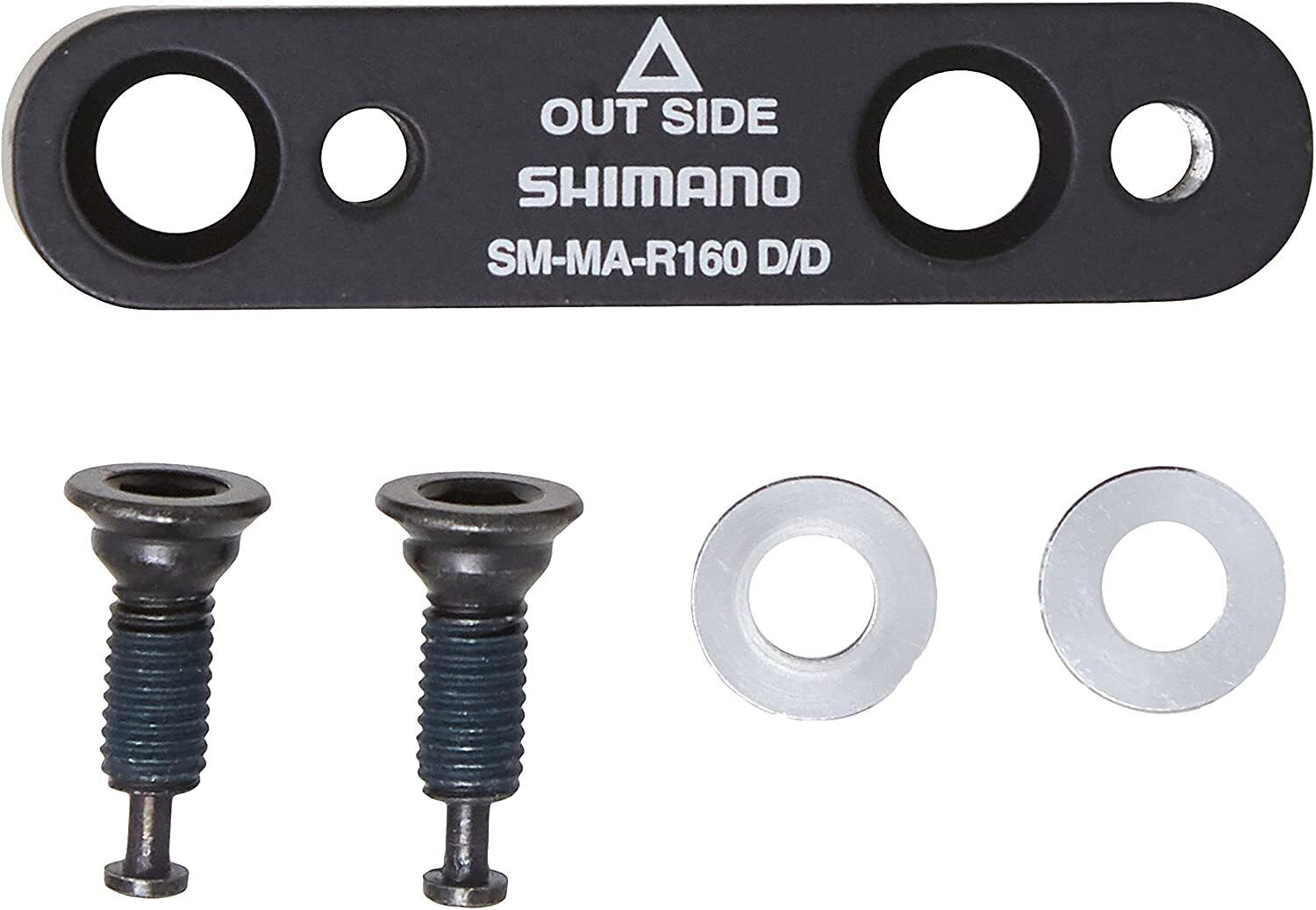 SHIMANO 4550170168568, Brake Pliers Changer 160mm Flat Mount Unisex Adulto, Mult