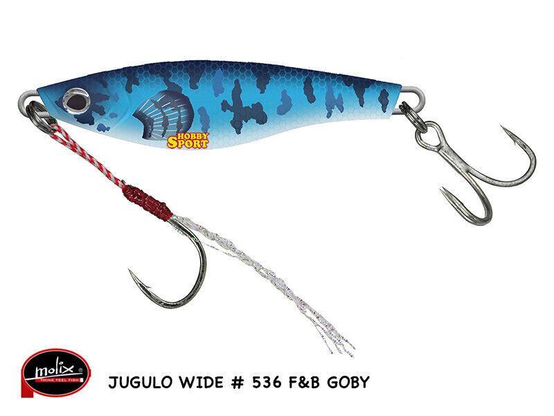 MOLIX  JUGULO WIDE 15 GR  536 F&B GOBY SPINNING MARE LAGO FIUME