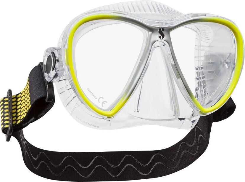 Scubapro Maschera Synergy Twin Trufit Clear Yellow