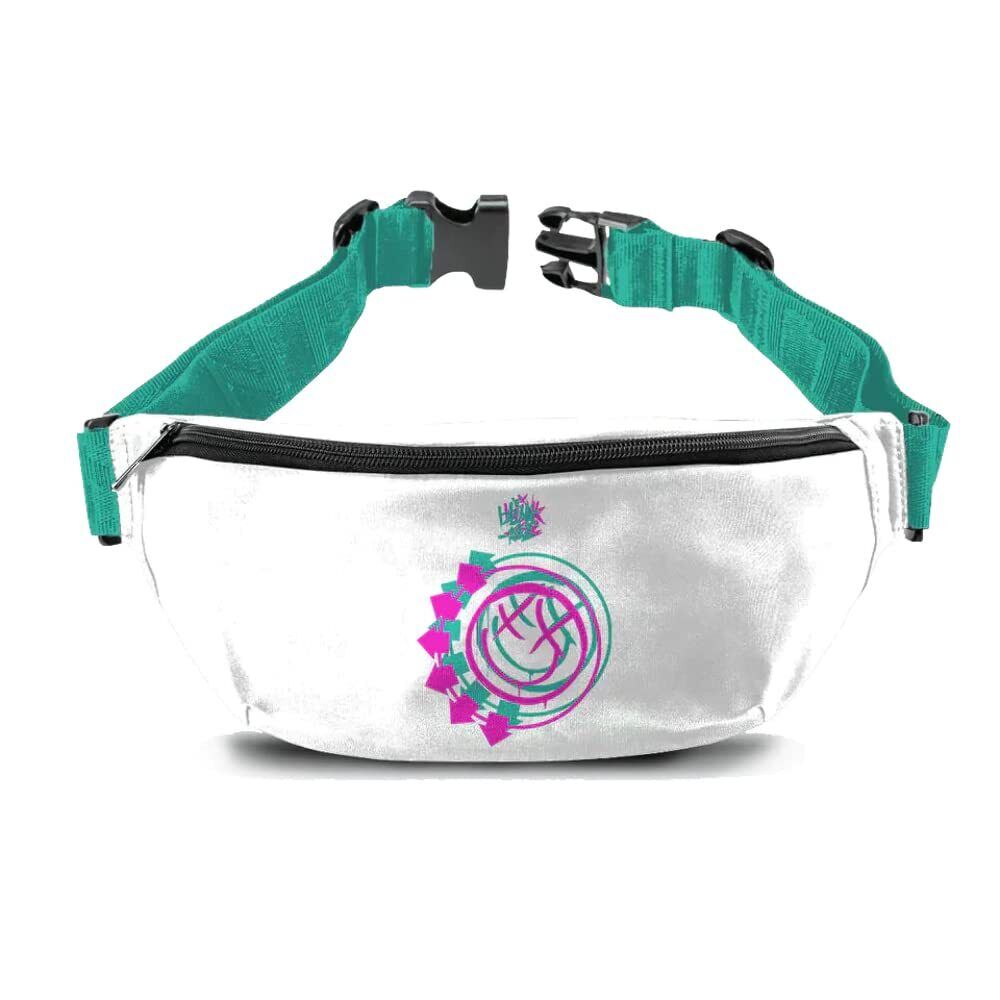 Rocksax Blink 182 Bum Bag - Smile White