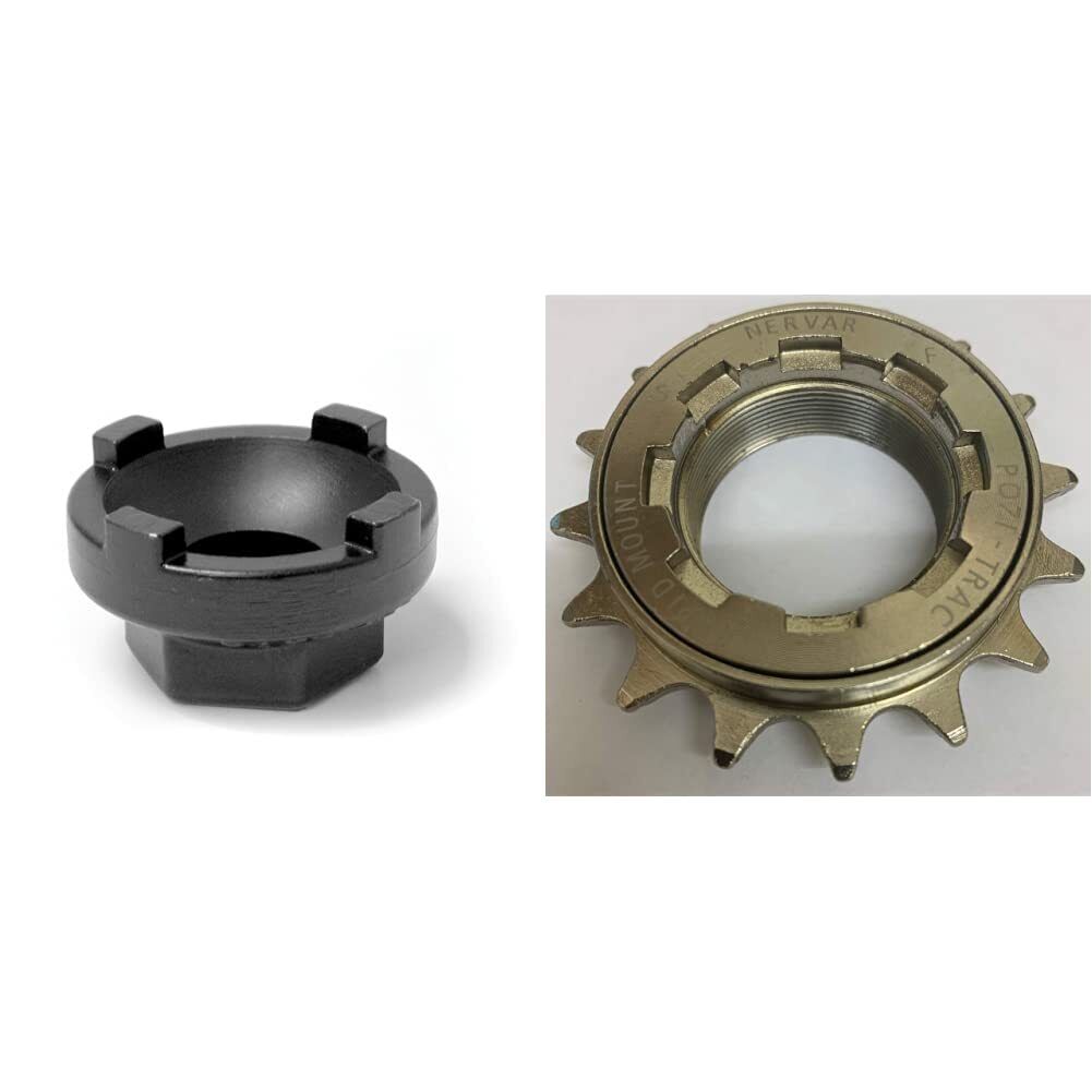 Park Tool FR-6C Sprocket Puller Tool BMX 4 Notch Taglia unica Singolo