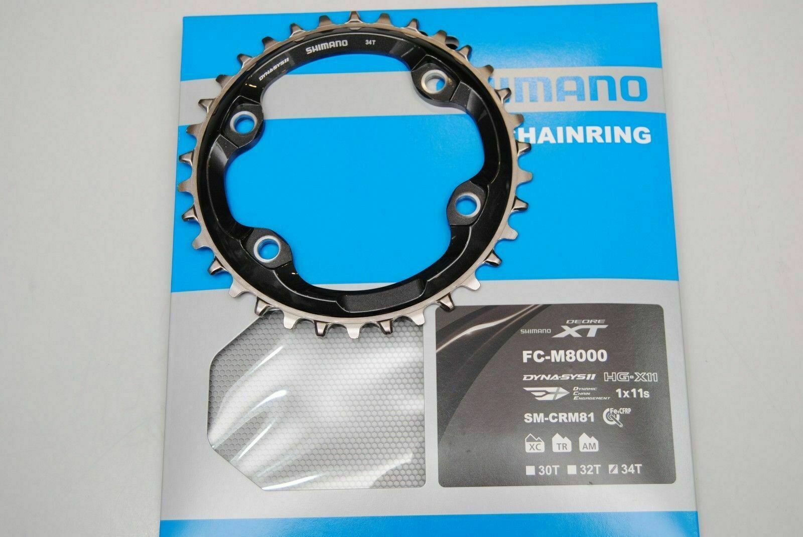 MONOCORONA SHIMANO XT M8000 1X11S SM-CRM81 34T
