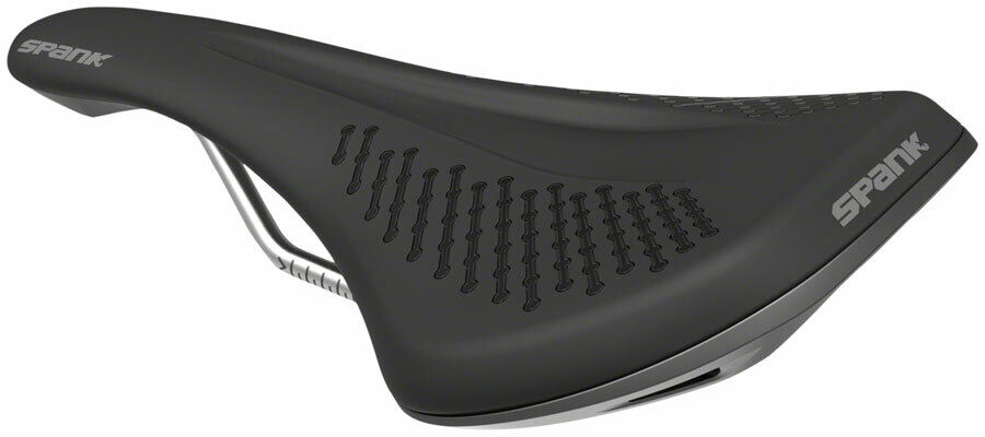 Spank Melmoso 220 Sella - Chromoly Nero/Grigio