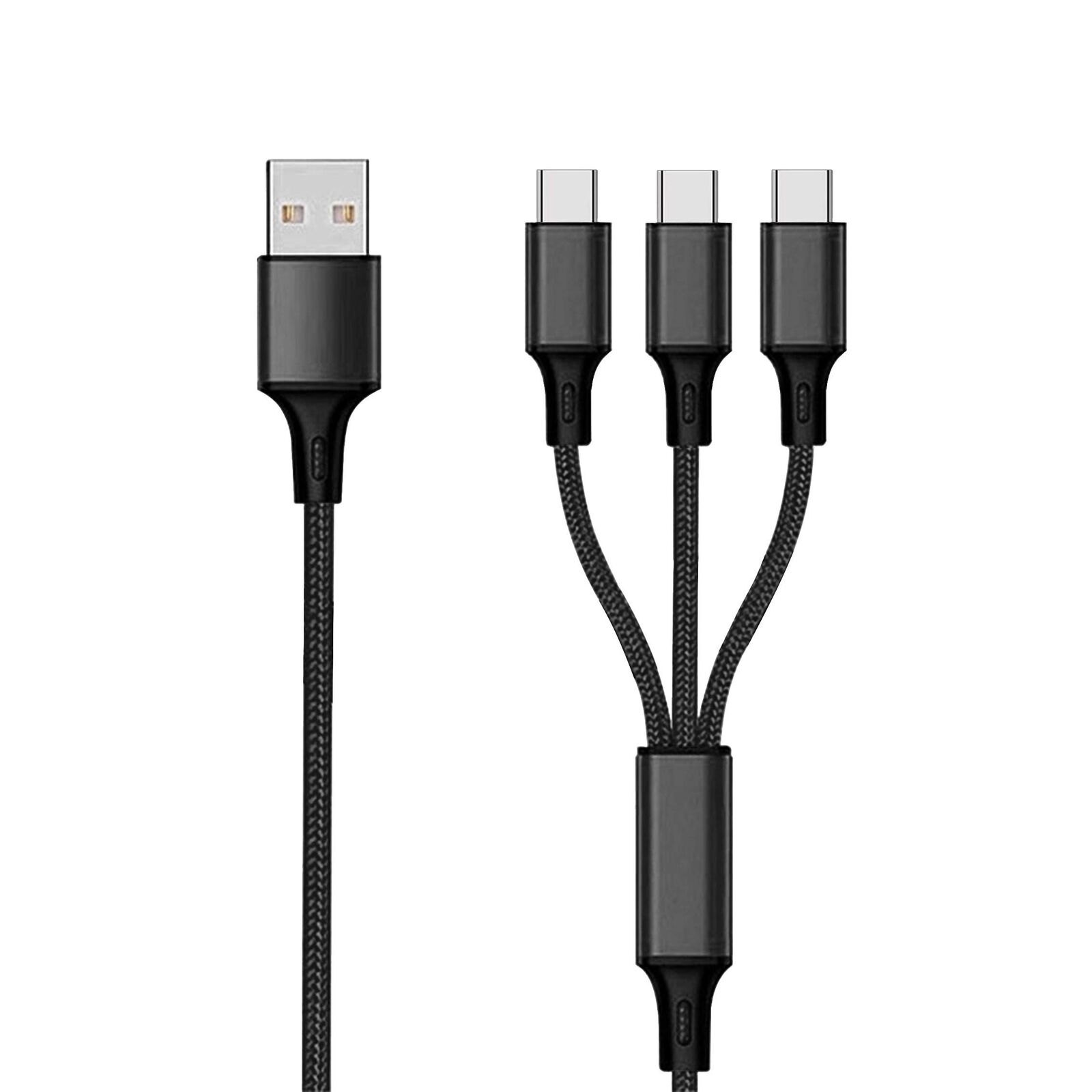 2GO Type C USB Ladekabel 1,5m - schwarz, 797156