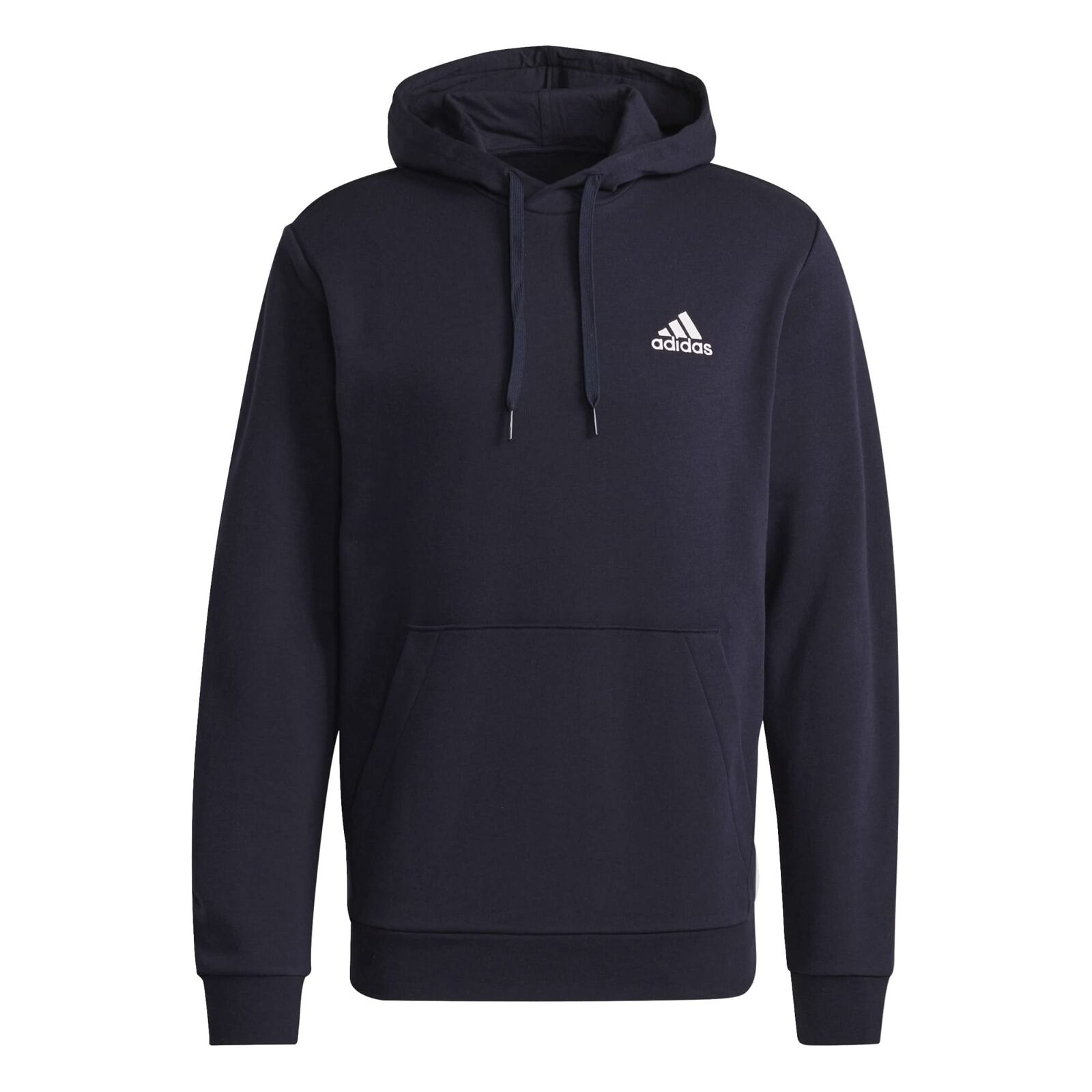Adidas H12216 M Feelcozy Hd Felpa Con Cappuccio Legend Ink/White M