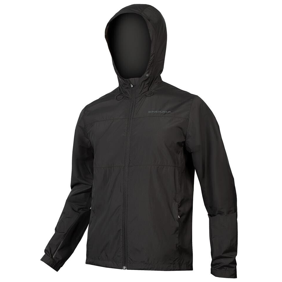 giacca antivento idrorepellente hummvee wp shell jacket nero hi vis Endura Abbig